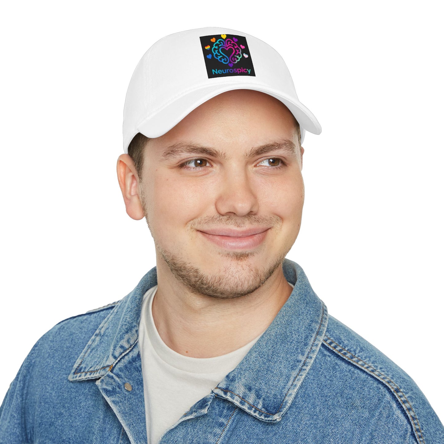 Neurospicy Heart Logo Cap — Neurodiversity Baseball Hat