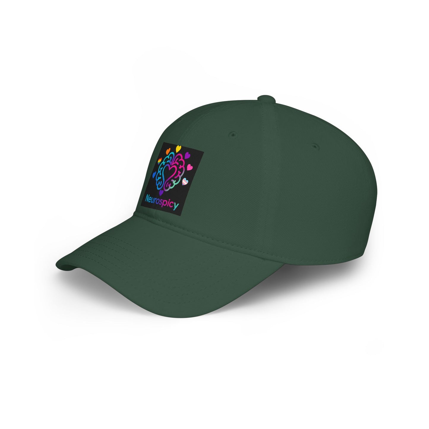 Neurospicy Heart Logo Cap — Neurodiversity Baseball Hat