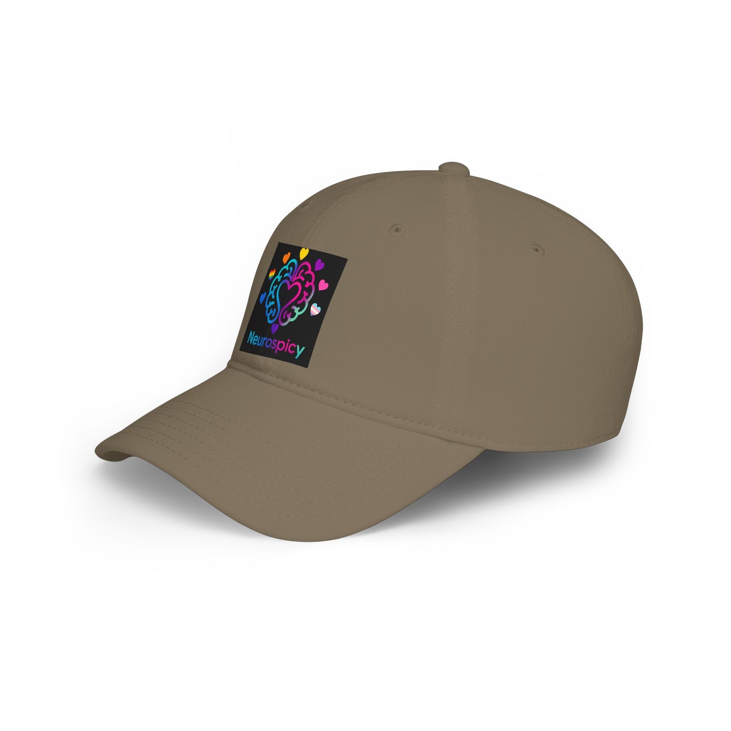 Neurospicy Heart Logo Cap — Neurodiversity Baseball Hat