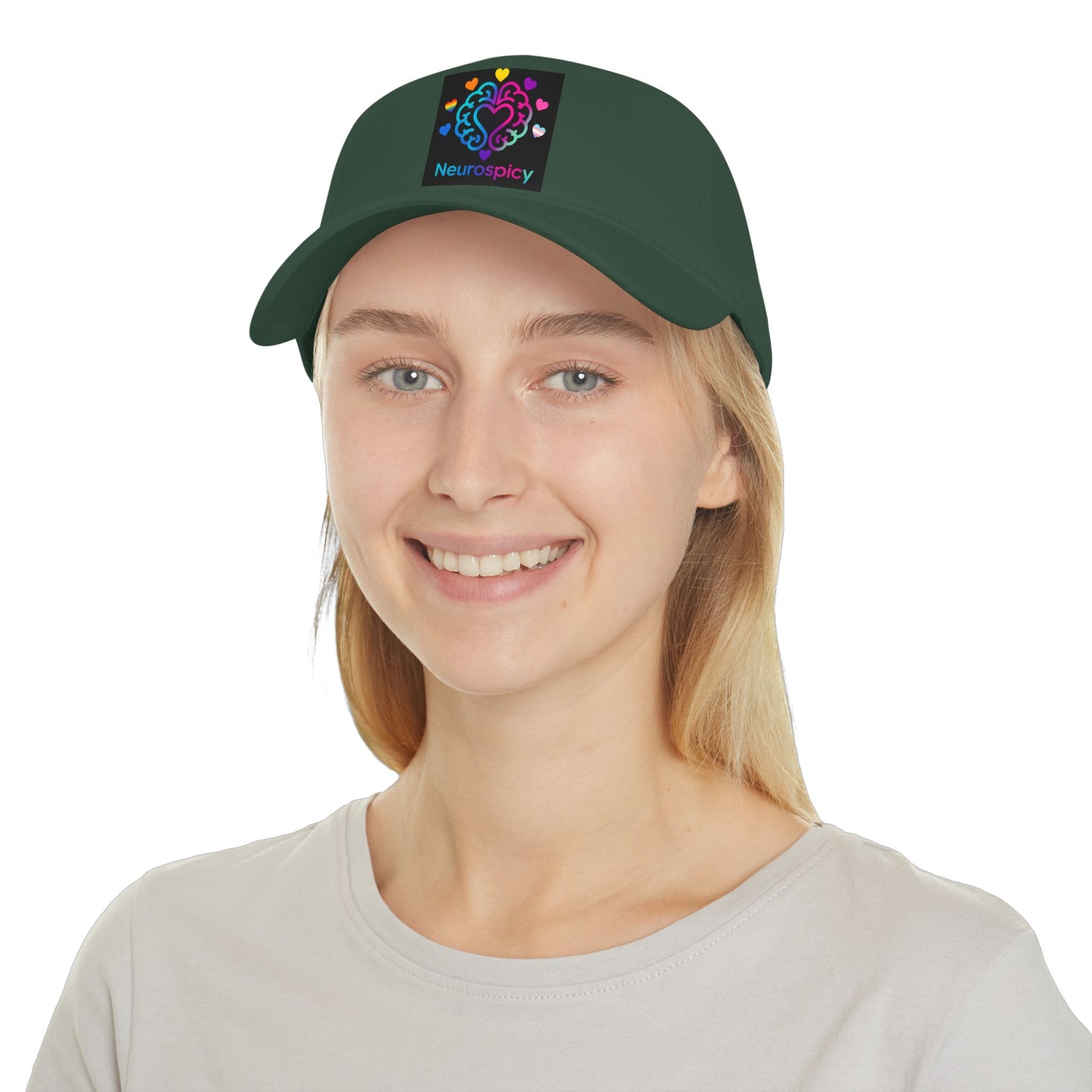 Neurospicy Heart Logo Cap — Neurodiversity Baseball Hat