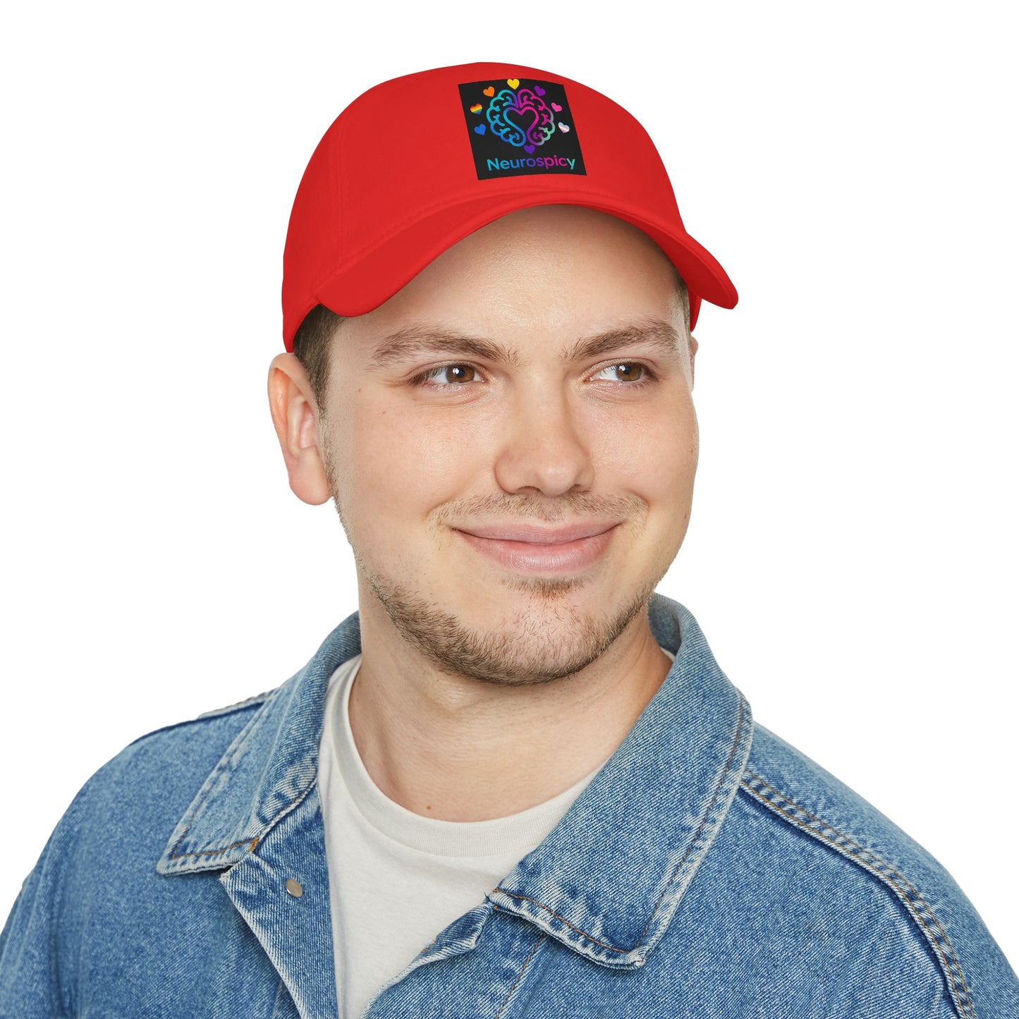Neurospicy Heart Logo Cap — Neurodiversity Baseball Hat