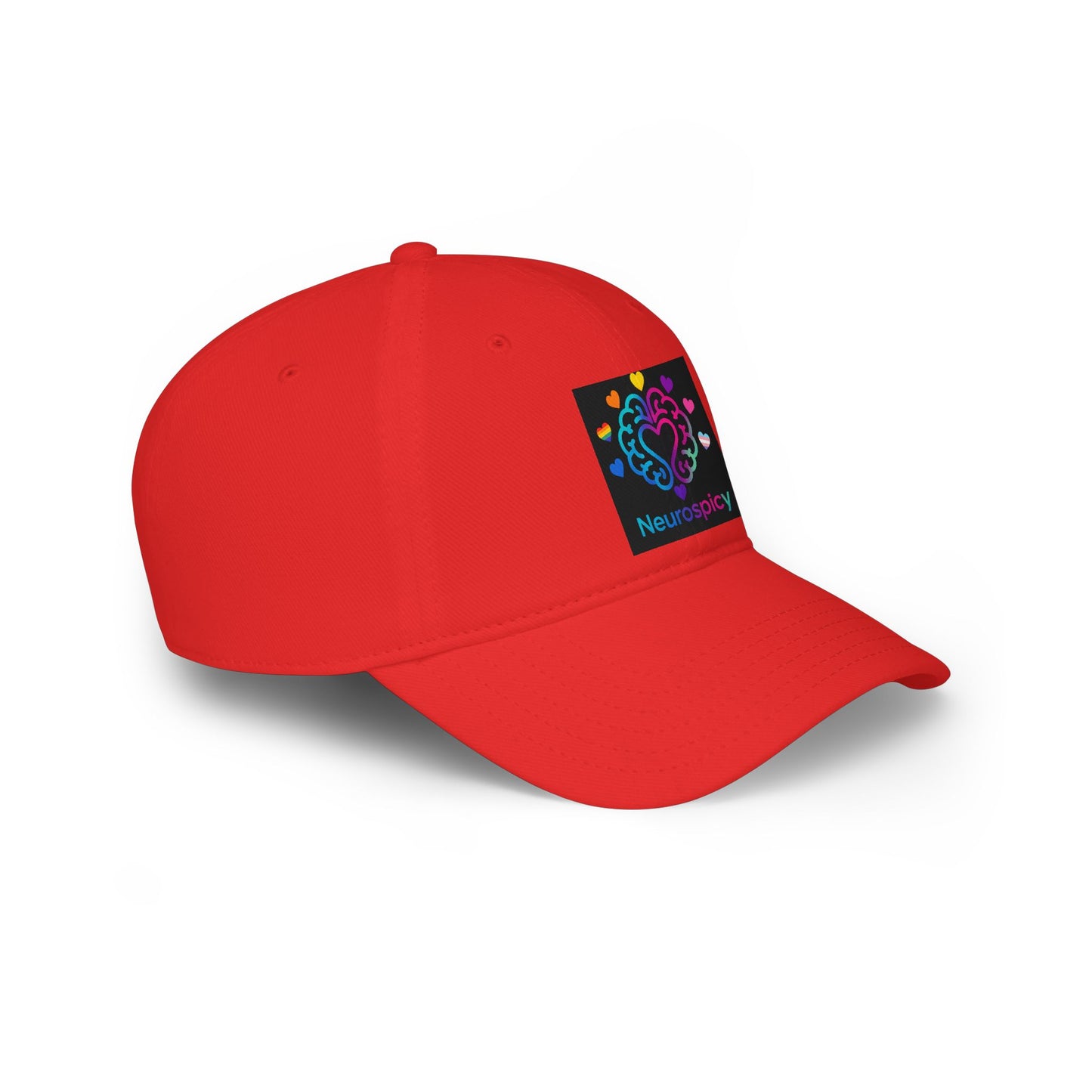 Neurospicy Heart Logo Cap — Neurodiversity Baseball Hat