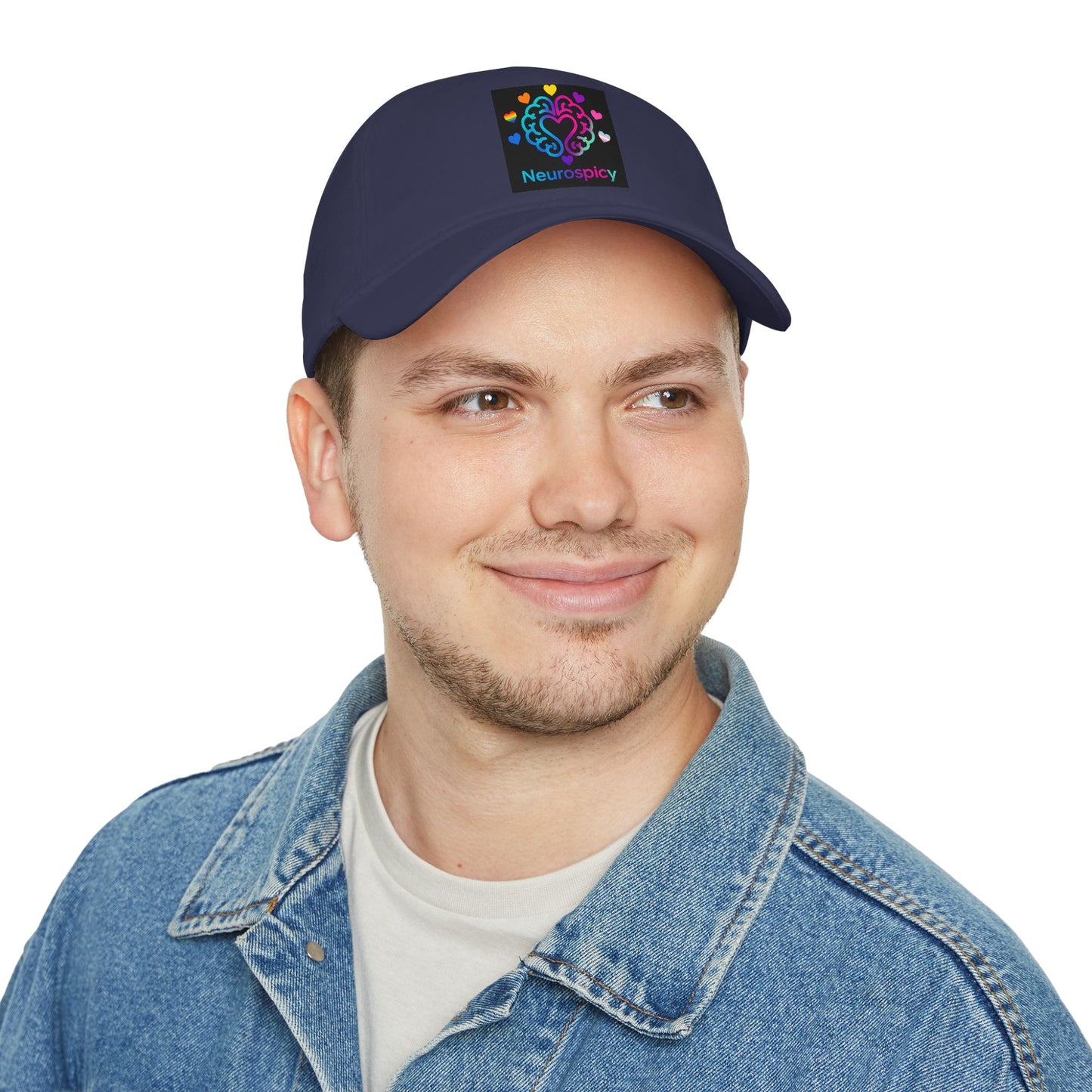 Neurospicy Heart Logo Cap — Neurodiversity Baseball Hat
