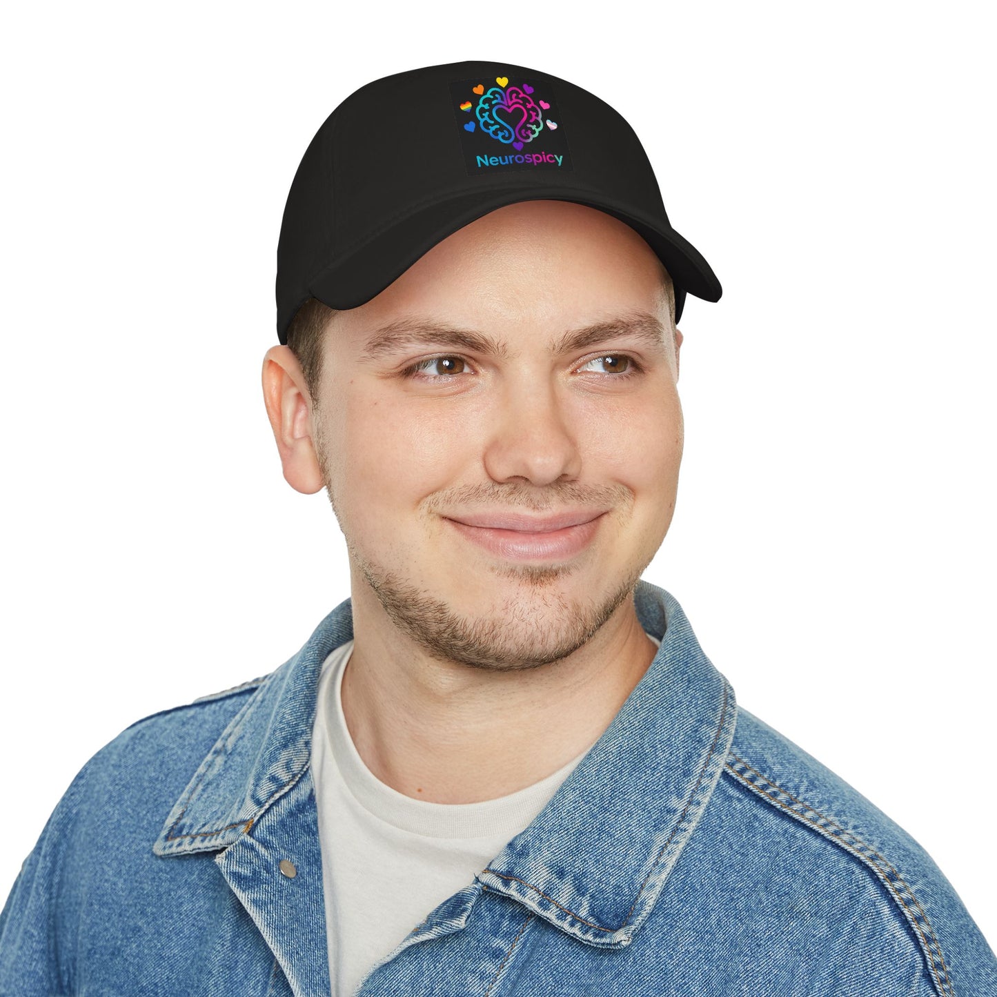 Neurospicy Heart Logo Cap — Neurodiversity Baseball Hat