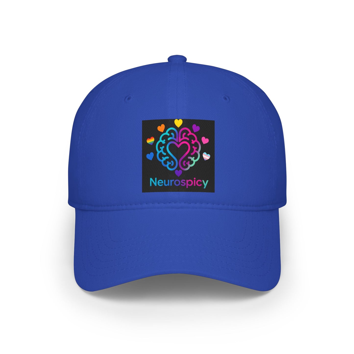 Neurospicy Heart Logo Cap — Neurodiversity Baseball Hat