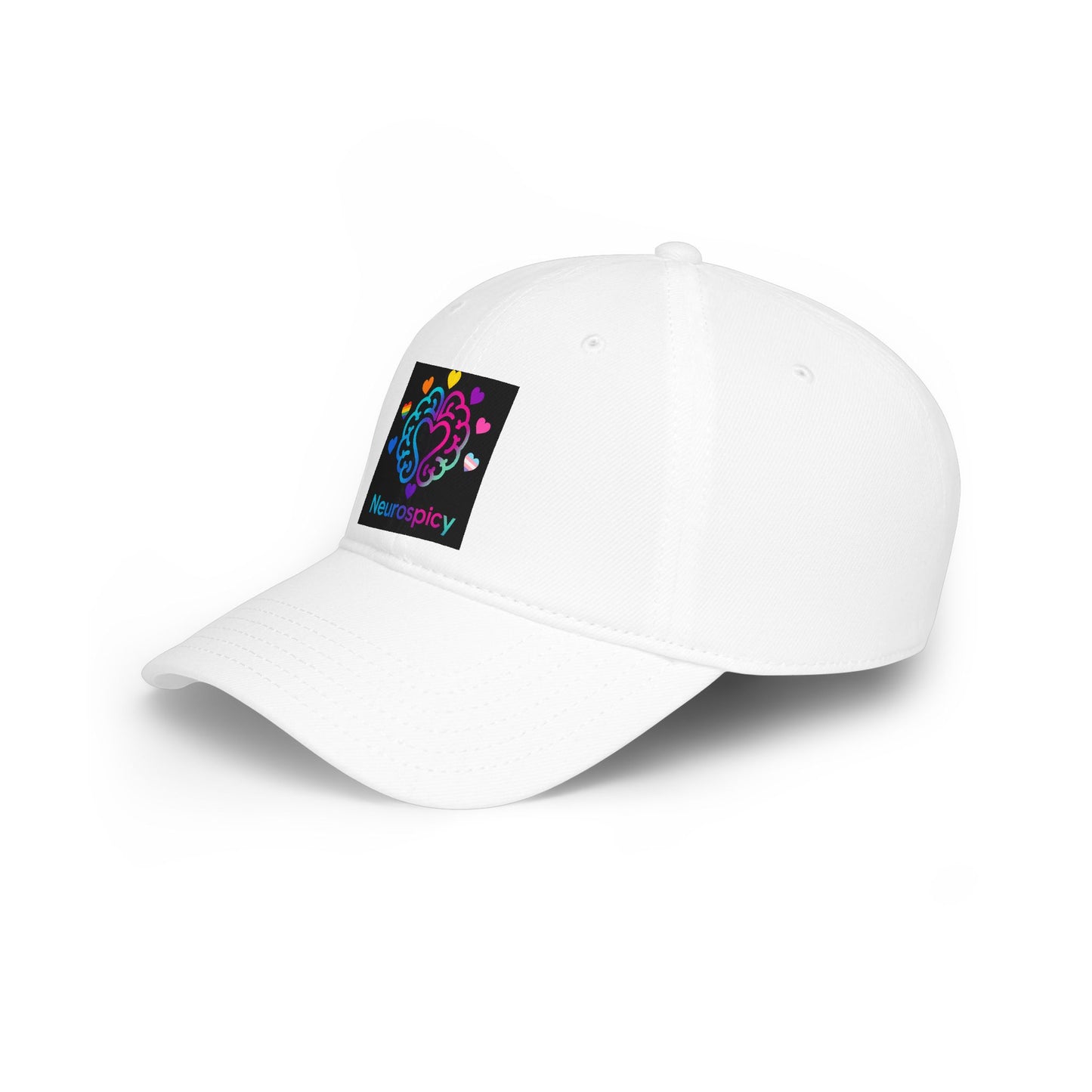 Neurospicy Heart Logo Cap — Neurodiversity Baseball Hat
