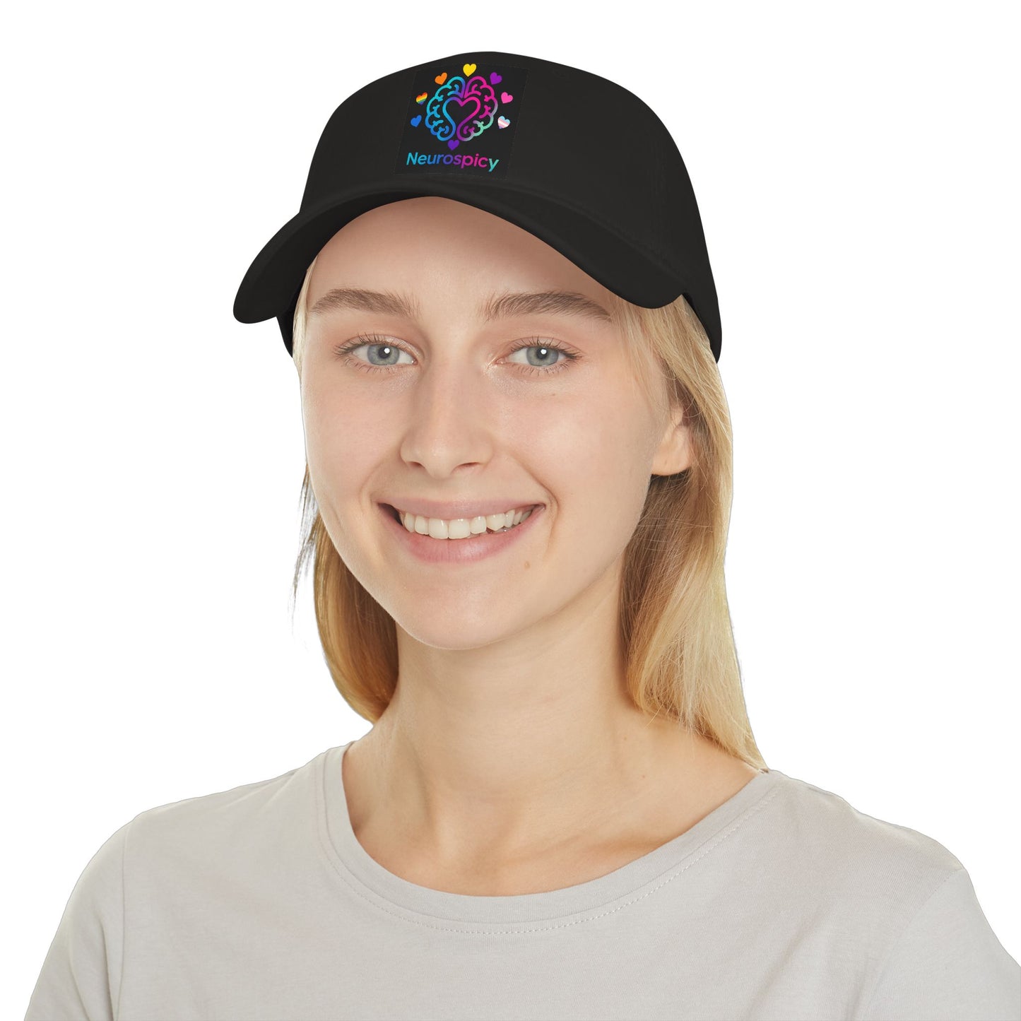 Neurospicy Heart Logo Cap — Neurodiversity Baseball Hat