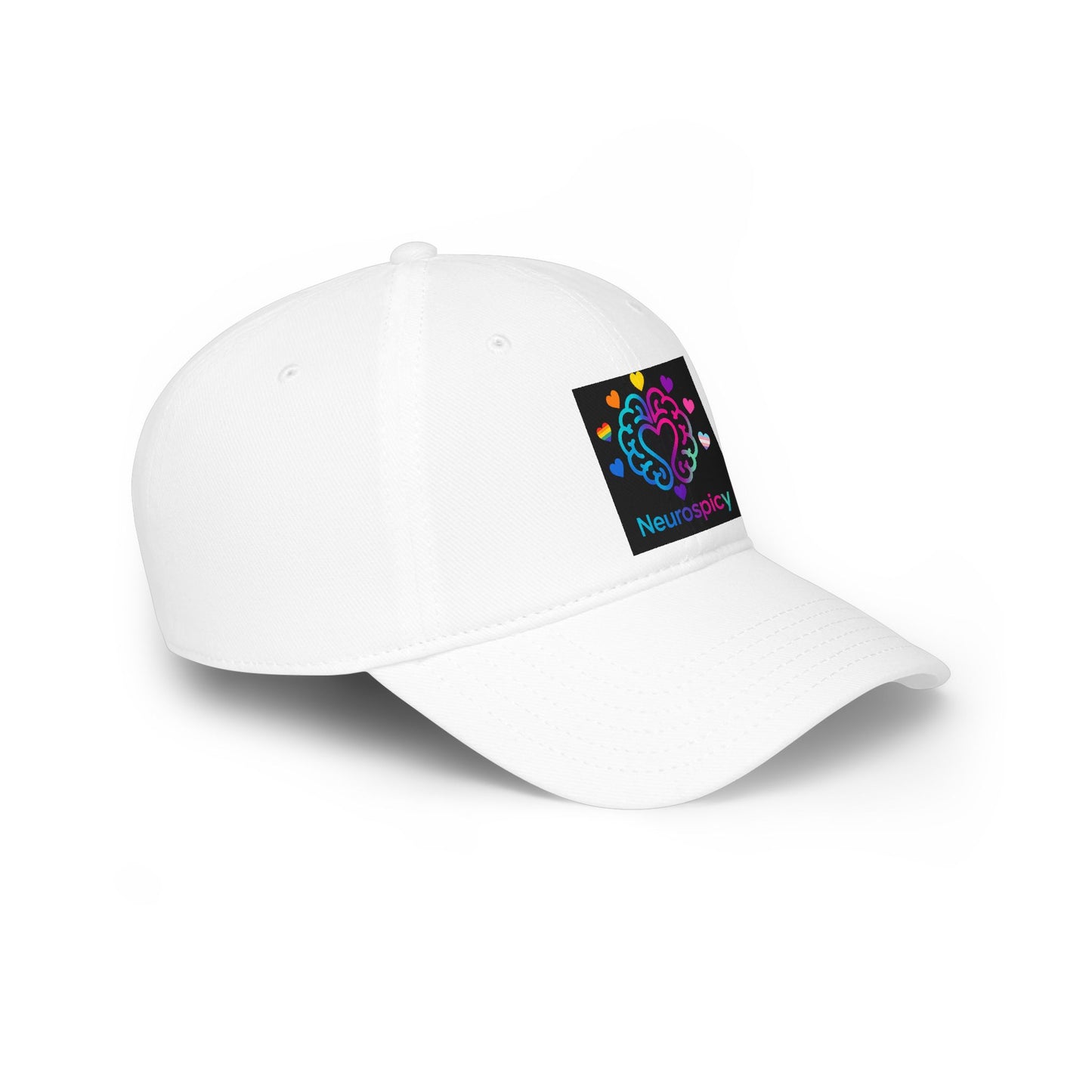 Neurospicy Heart Logo Cap — Neurodiversity Baseball Hat