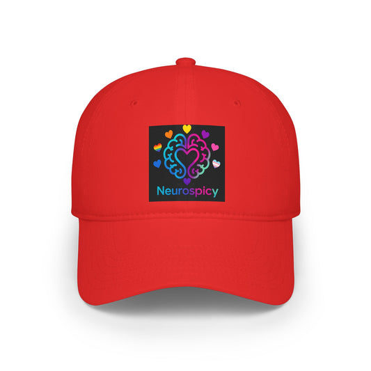 Neurospicy Heart Logo Cap — Neurodiversity Baseball Hat