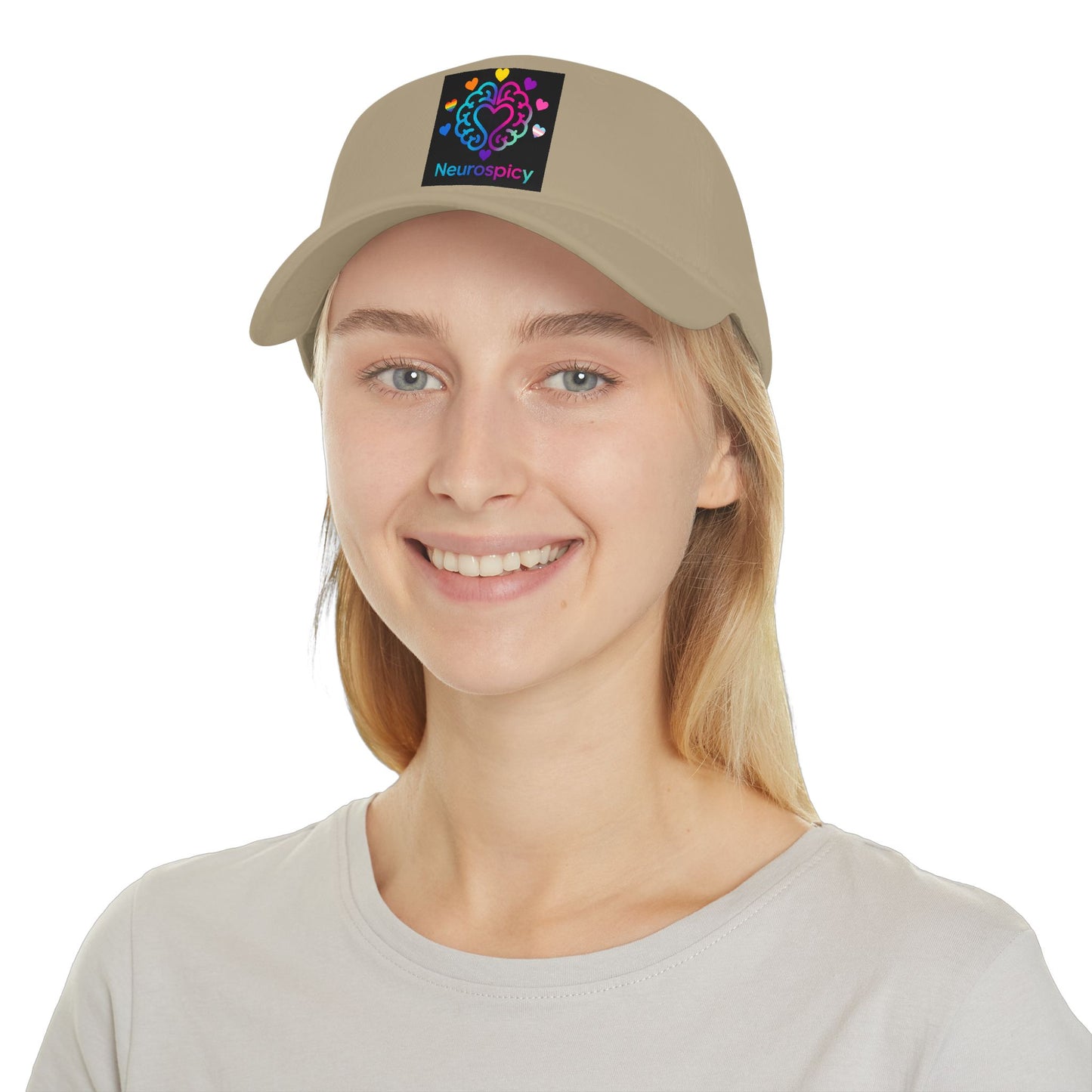 Neurospicy Heart Logo Cap — Neurodiversity Baseball Hat
