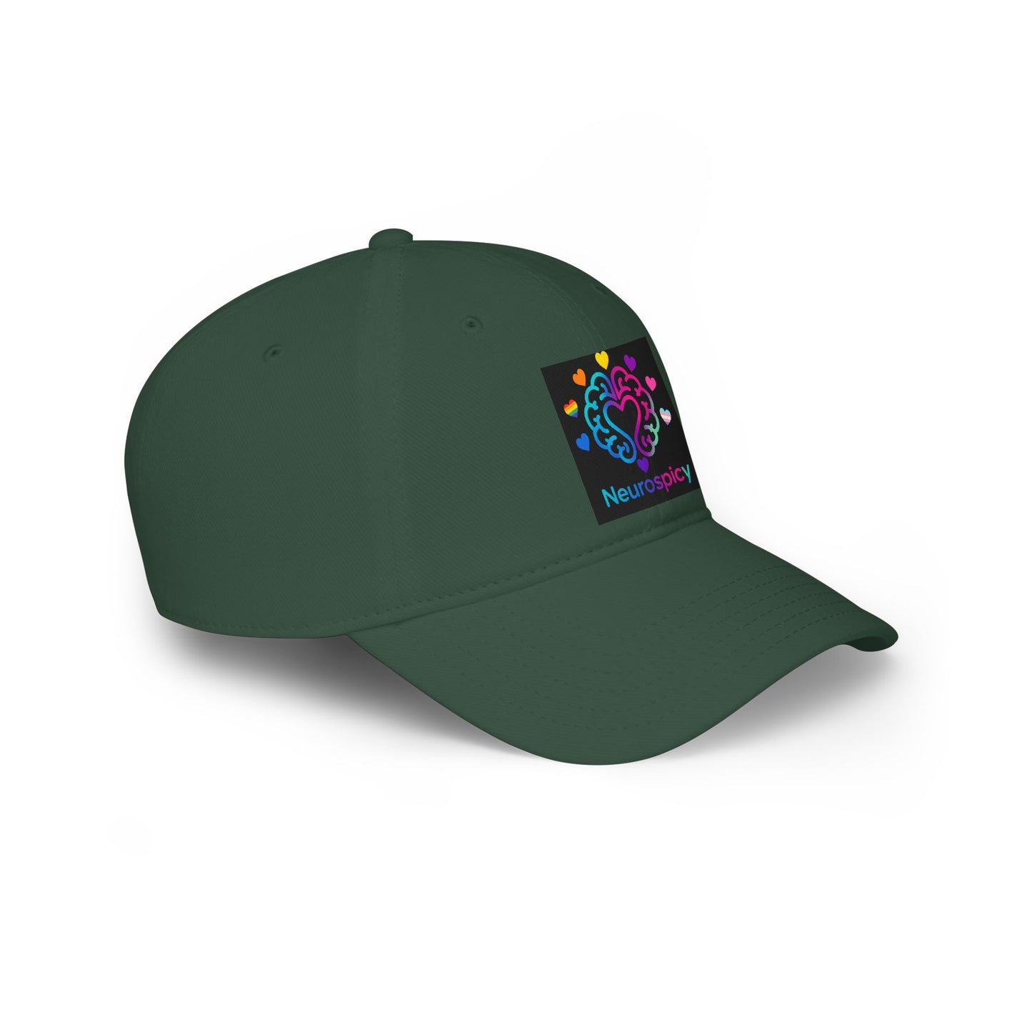 Neurospicy Heart Logo Cap — Neurodiversity Baseball Hat