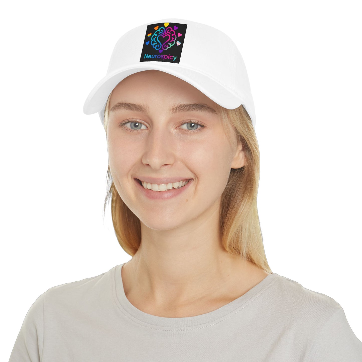 Neurospicy Heart Logo Cap — Neurodiversity Baseball Hat