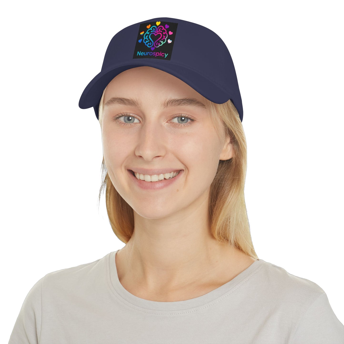 Neurospicy Heart Logo Cap — Neurodiversity Baseball Hat