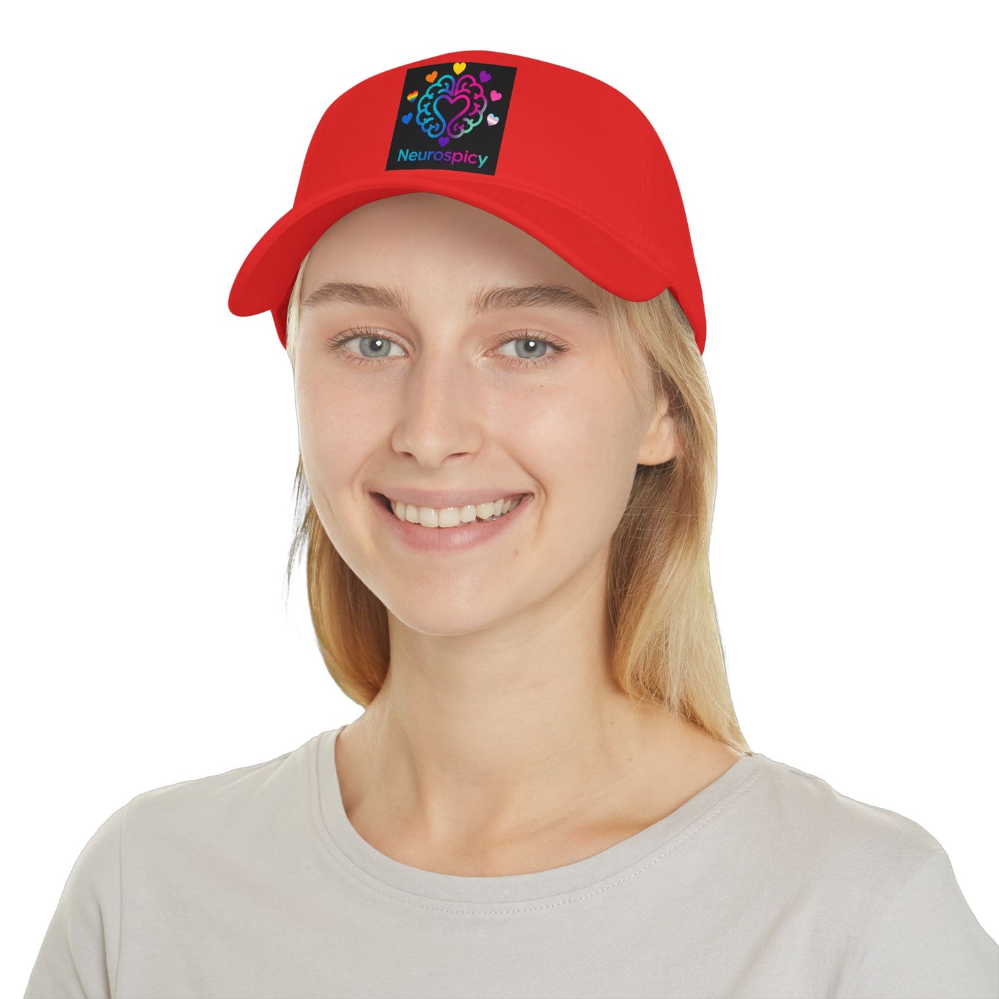 Neurospicy Heart Logo Cap — Neurodiversity Baseball Hat