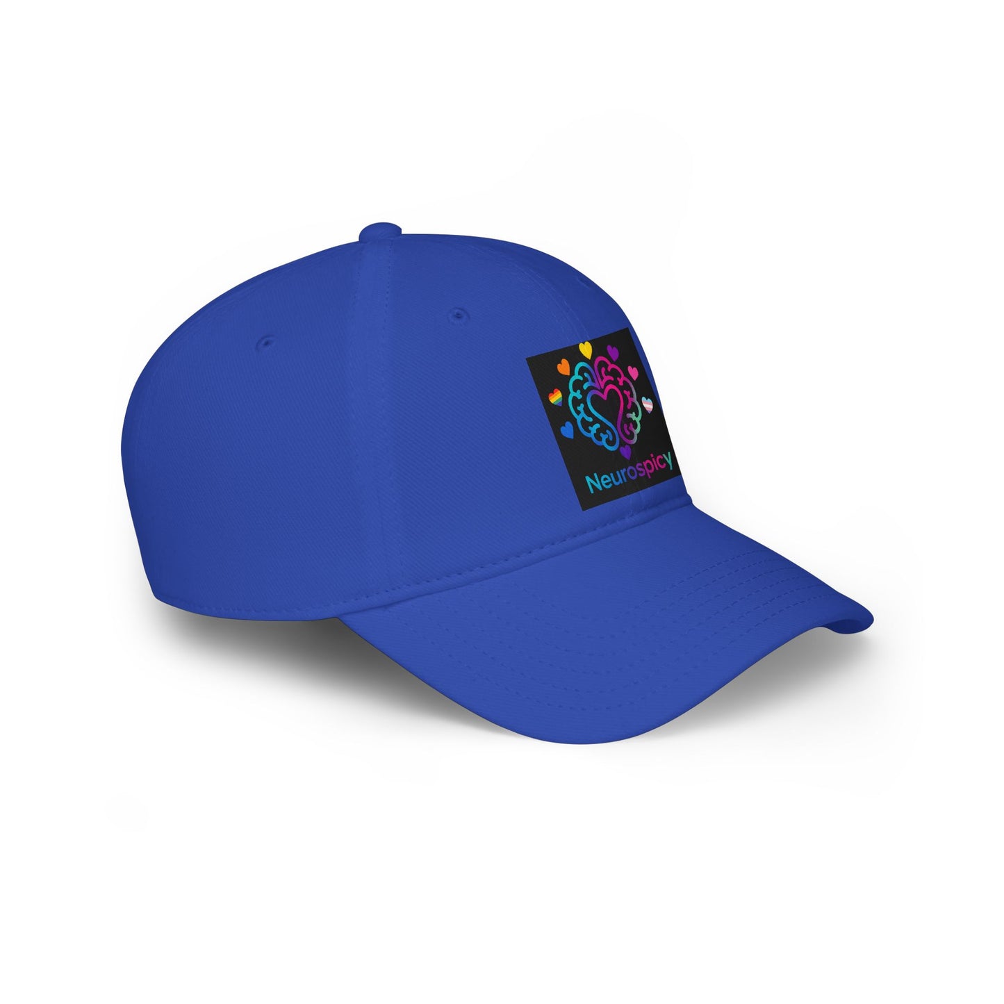 Neurospicy Heart Logo Cap — Neurodiversity Baseball Hat