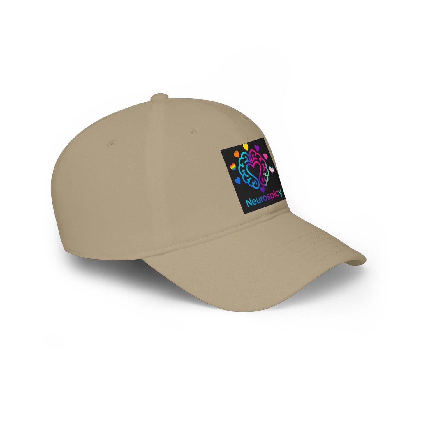 Neurospicy Heart Logo Cap — Neurodiversity Baseball Hat