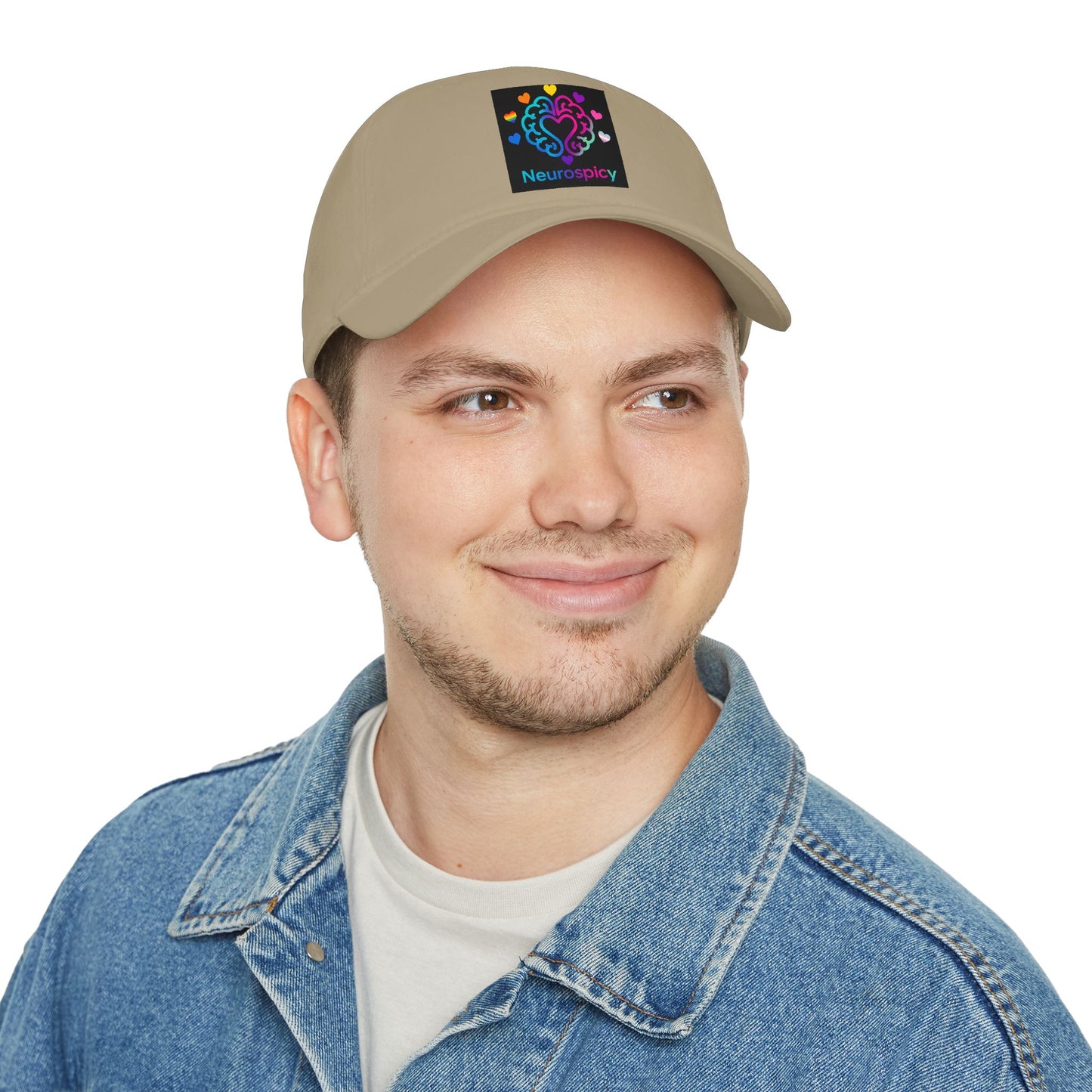 Neurospicy Heart Logo Cap — Neurodiversity Baseball Hat