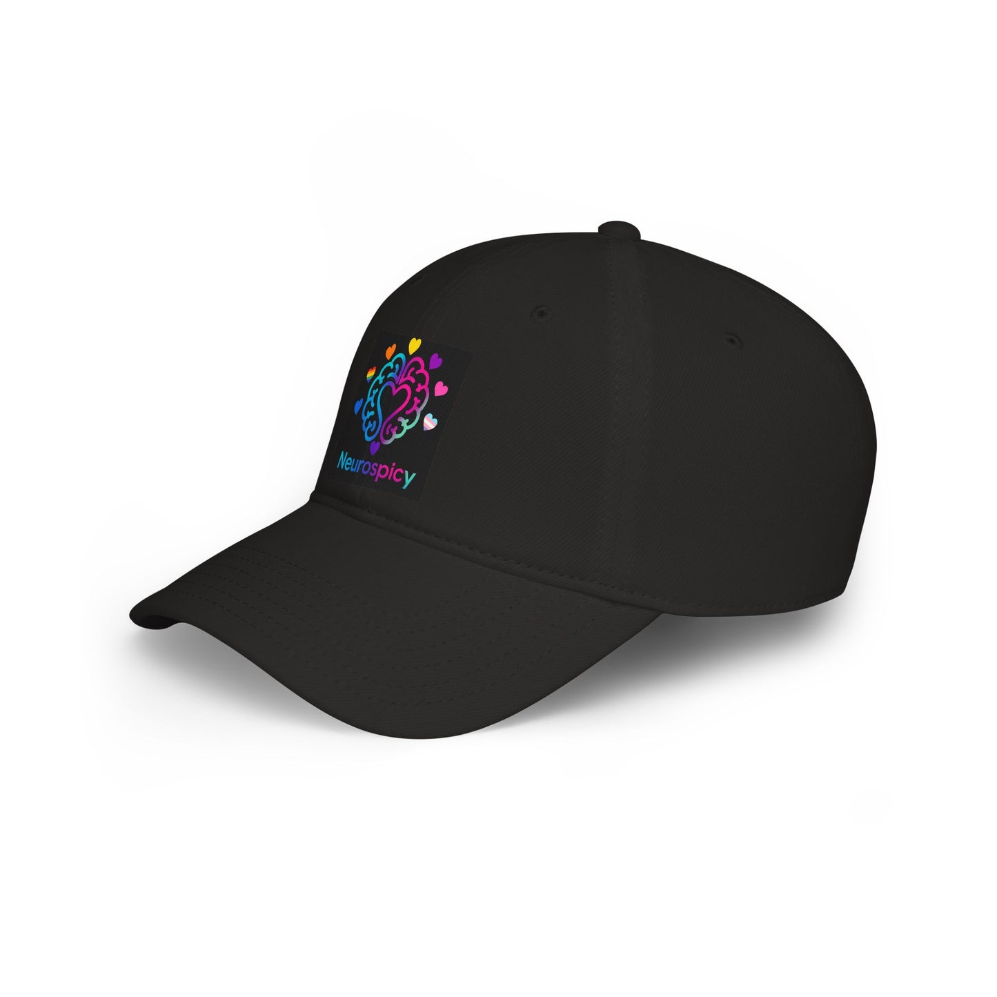 Neurospicy Heart Logo Cap — Neurodiversity Baseball Hat