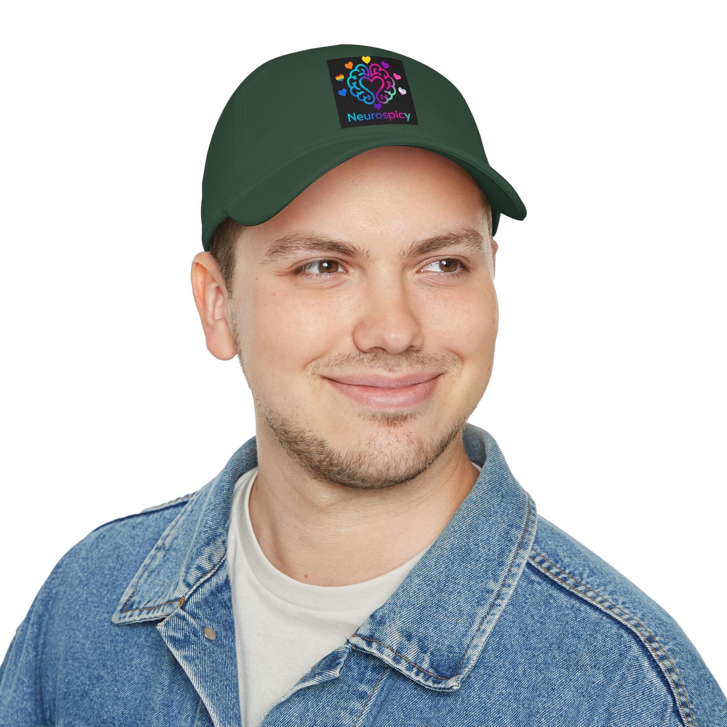 Neurospicy Heart Logo Cap — Neurodiversity Baseball Hat