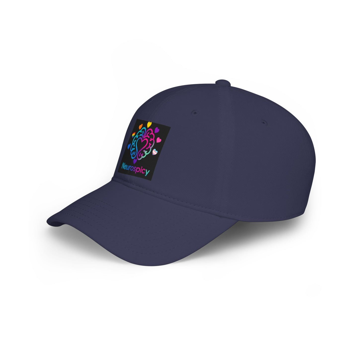 Neurospicy Heart Logo Cap — Neurodiversity Baseball Hat